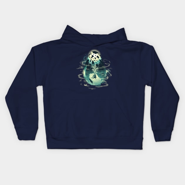 Trigger of Life Kids Hoodie by Hyperlixir